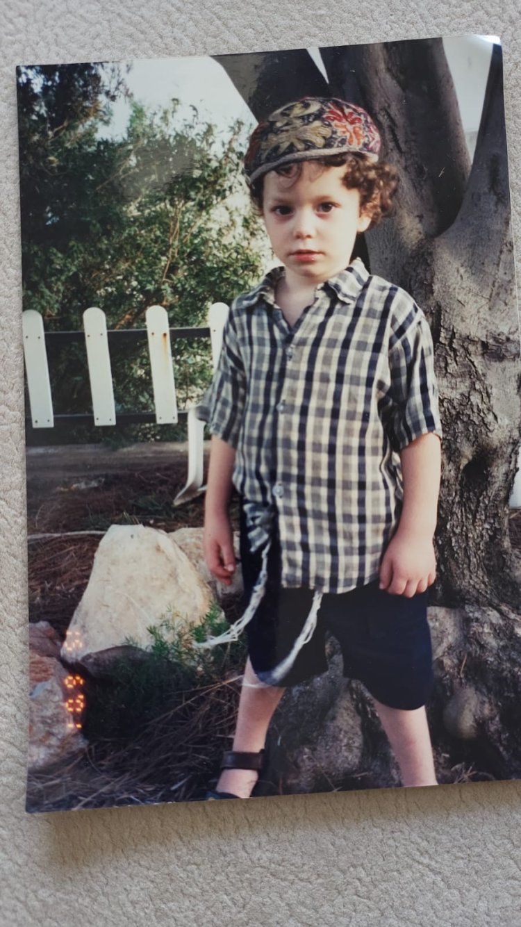 Yehuda as a child