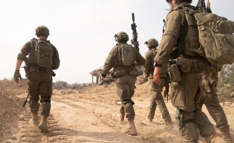 כוחות צה"ל ברצועת עזה (צילום: דובר צה״ל)