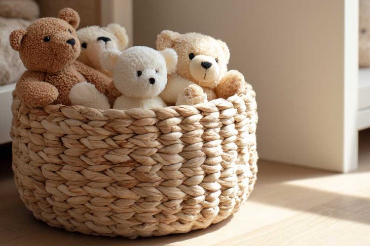 סלסילה לאחסון משחקים בחדר ילדים