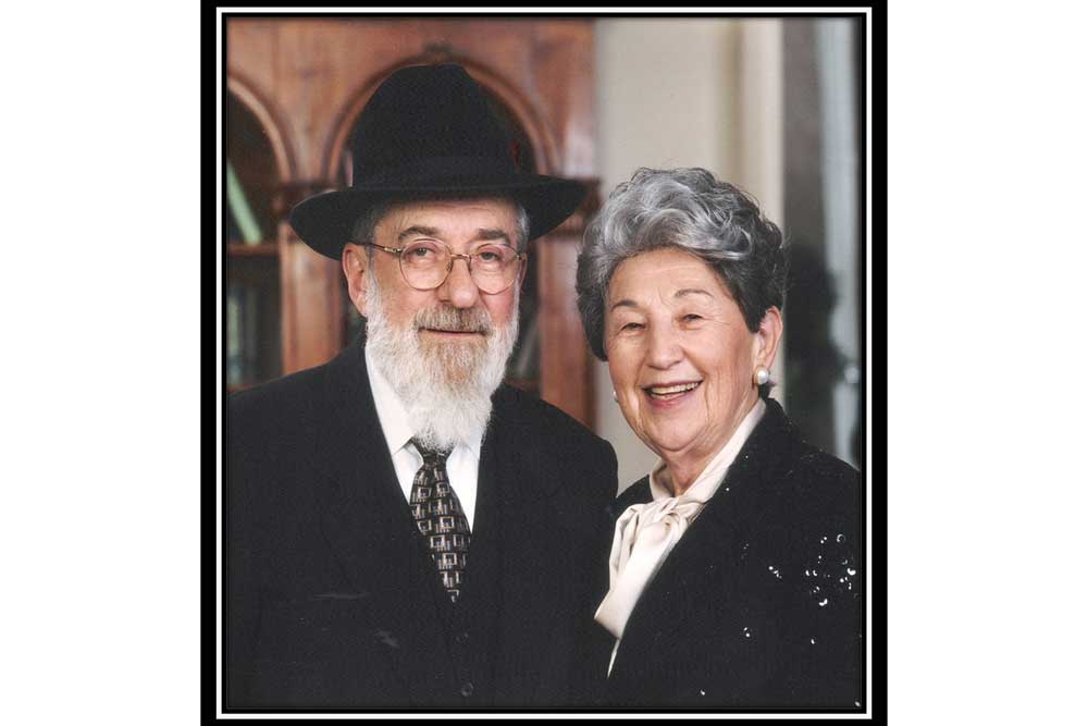 הרב זלמן זצ"ל וסבתא חווה ע"ה