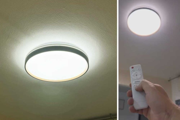 שליטה מוחלטת על אופי התאורה בעזרת שלט