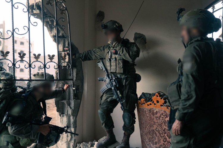 כוחות צה״ל ברצועת עזה (צילום: דובר צה״ל)